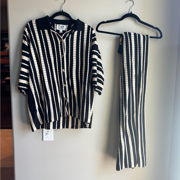 NWT Vacation Beach Resort Wear Crochet Swim Cover Up Set Size S/M - Picture 5 of 5